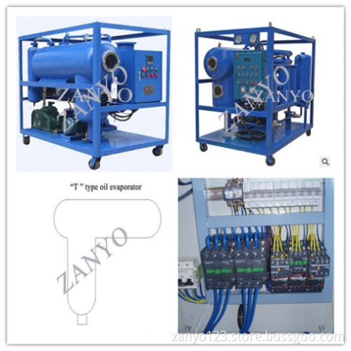 Double-Stage Vacuum Transformer Oil Purification Systems